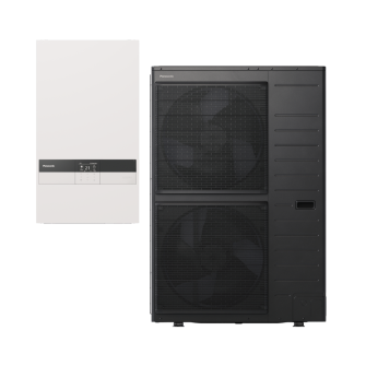 Air-to-water heat pump Panasonic High Performance K Generation Split 9 kW, 3F