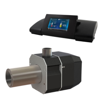 KIPI burner kit and EM 920 NTC controller with touch screen, 5–16 kW