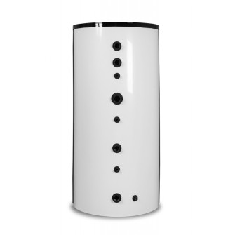 Insulated Accumulator Tank 2500 L with Built-in Domestic Water Heat Exchanger